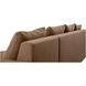 Thomas Orange Sectional, Right